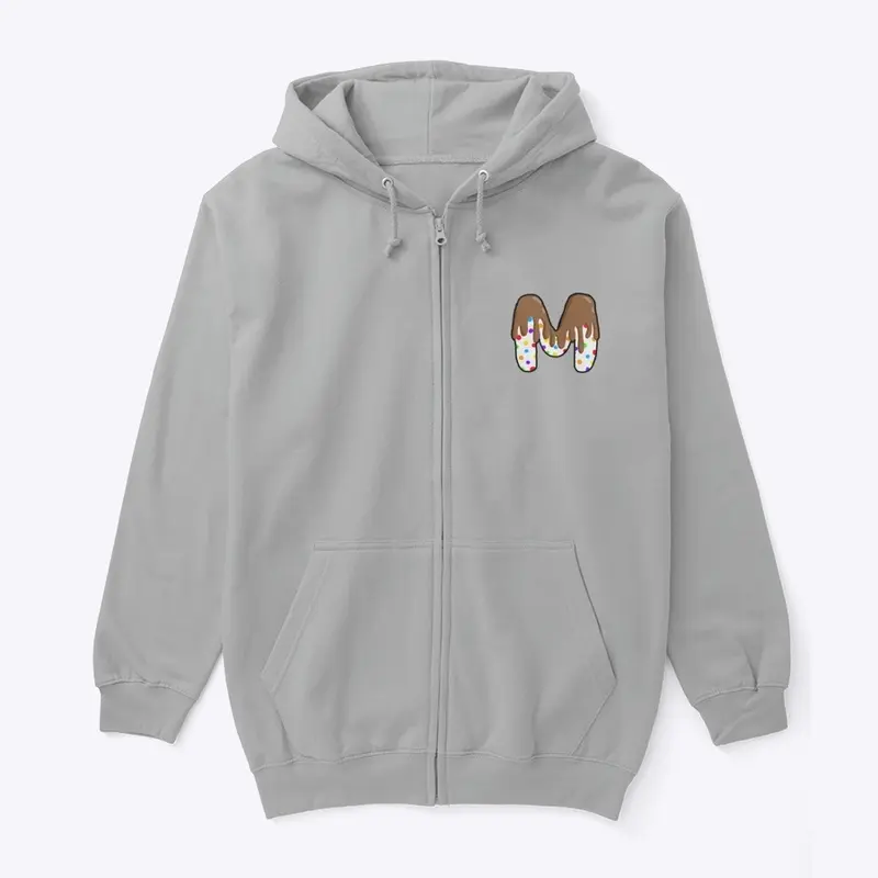 Melti Logo Zip-Up Hoodie